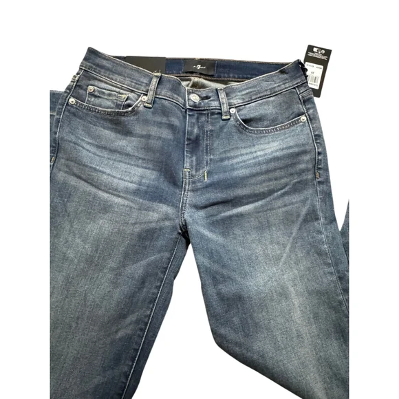 7 For All Mankind Dojo Tailorless Jeans, Size 28. New with flaw. - Picture 12 of 14